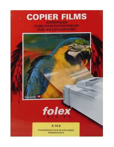 FOLEX X-10 Folie transparentă pentru imprimantele laser buc. 10A4
