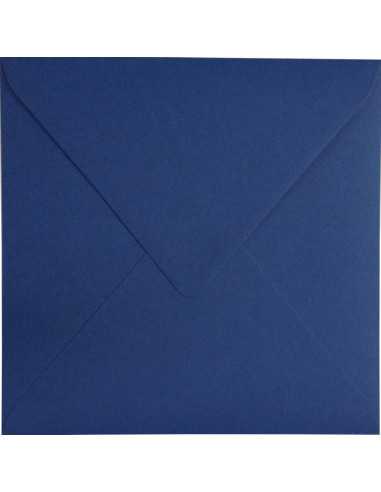 Plicuri decorative colorate ecologică pătrate K4 15,3x15,3 NK Keaykolour Royal Blue albastru marin Delta 120g