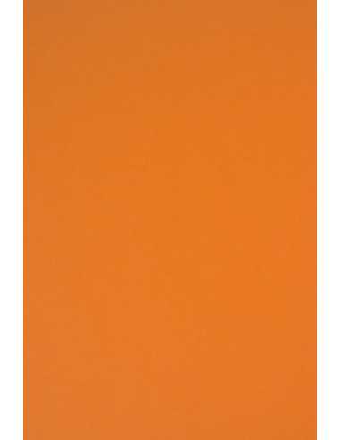 Hârtie decorativă colorată simplă Rainbow 160g R26 portocaliu închis 92x65 R125 1 buc.
