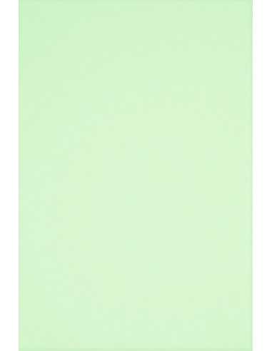 Hârtie decorativă colorată simplă Rainbow 160g R72 verde deshis 250A4