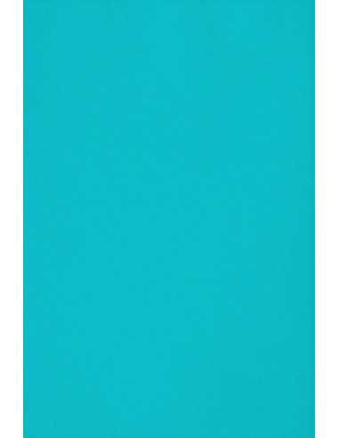 Hârtie decorativă colorată simplă Rainbow 230g R87 albastru buc. 10A5