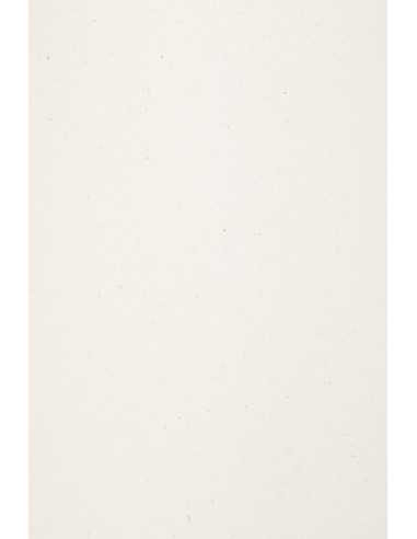 Hârtie decorativă ecologică Freelife Kendo 300g White alb cu incluziuni buc. 10A4