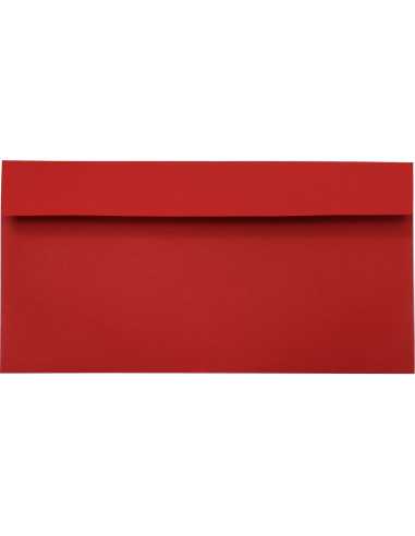 Plicuri decorative colorate DL 11x22 HK Design roșu 120g