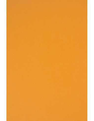 Hârtie decorativă colorată simplă Rainbow 230g R22 portocaliu deshis 70x100 1 buc.