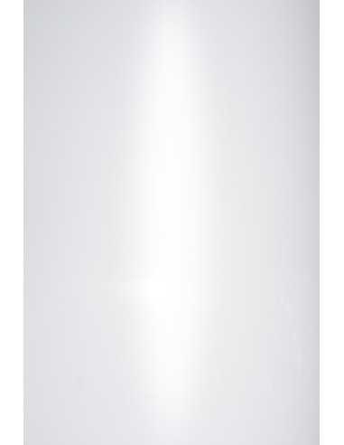 Hârtie decorativă simplă oglindă Splendorlux 300g Premium White alb 70x100 R100 1 buc.