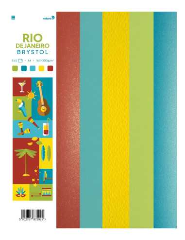 Set de cearceafuri colorate Rio buc. 25A4