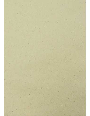 Hârtie decorativă ecologică de iarbă Kazan 120g crema 72x102 R250 1 buc.