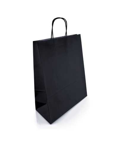 Sac Kraft negru 250x110x320mm 200pcs.