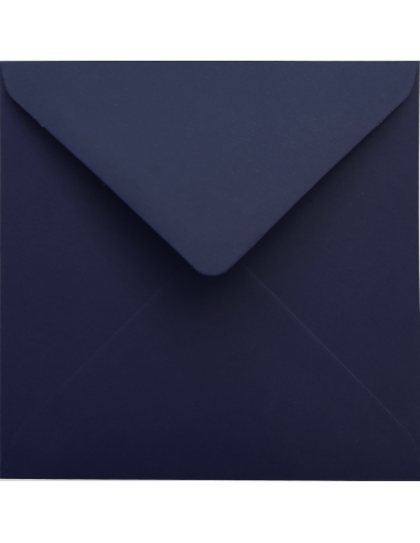 Plic pătrat simplu decorativ K4 11x11 NK Malmero Bleu navy blue delta 120g